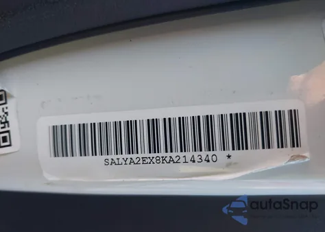 2019 Land Rover Range Rover Velar P250 из США, поврежденный, VIN SALYA2EX8KA214340